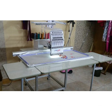 Prix raisonnable seule tête tubulaire broderie Machine pour tissu